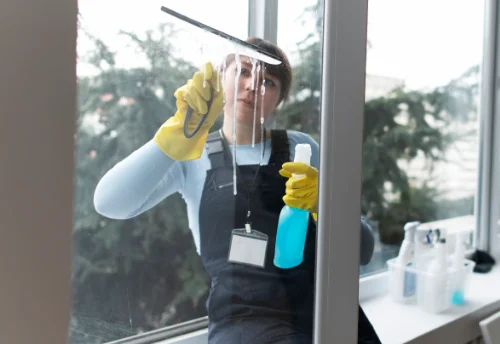 Nettoyage de vitres intérieures et extérieures à Lanquais